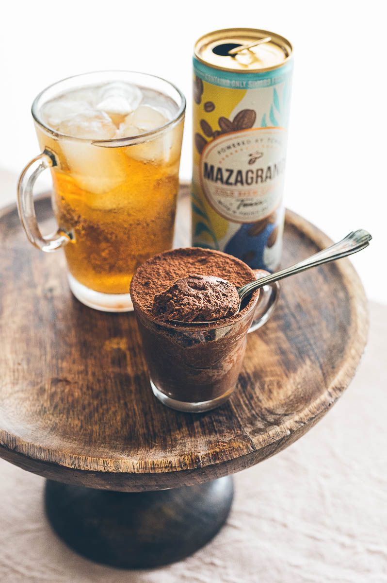 Photo of Čokoládová pěna – Mousse au chocolat z cizrny